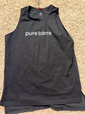 Pure Barre Black Tank Top